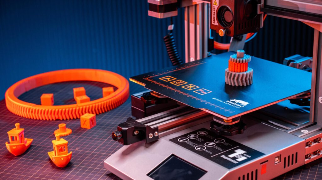 3d printer. 3d printing in workshop